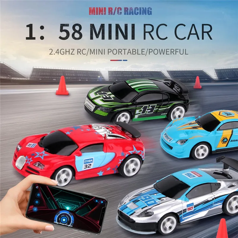 Remote Control Car Gravity Sensor Control Mobile Phone Control RC Car  Creative Pocket Racing Car