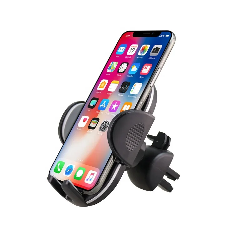 Автомобильный держатель для мобильного телефона с креплением на вентиляционное отверстие Автомобильная Подставка Кронштейн 360 градусов H116 + C124
