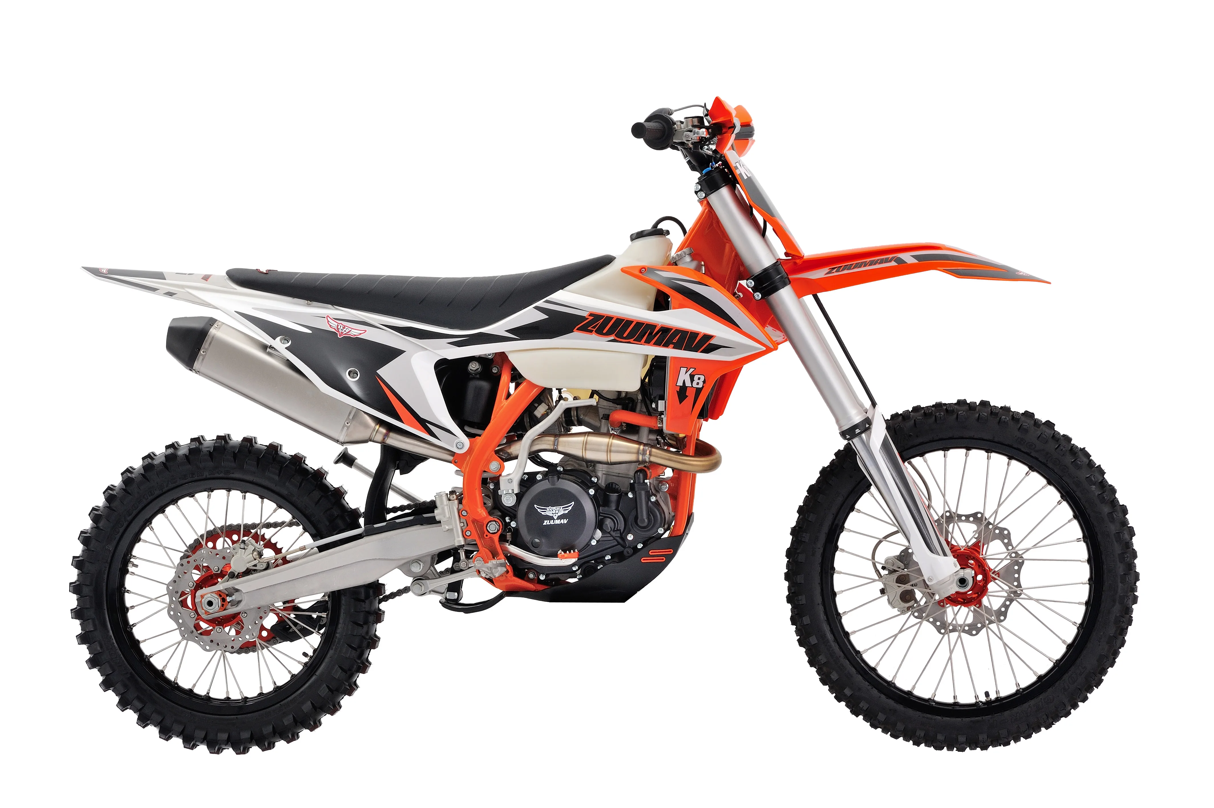 むむ ZUUMAV K5 250cc Enduro Off-Road Dirt Bike with High Strength Steel