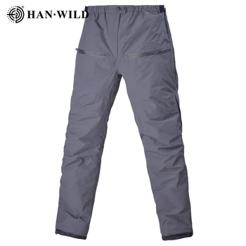 HAN WILD Waterproof cotton pants tear resistant camouflage pants windproof winter pants