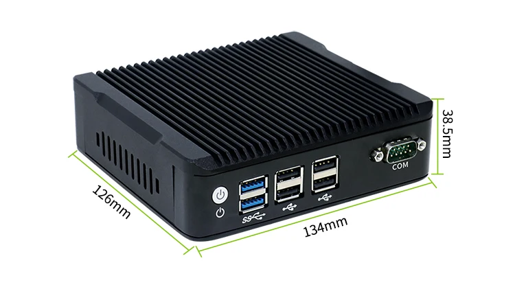 Cheap N3700 J3710 Dual Nic Mini Pc - Fanless & Versatile