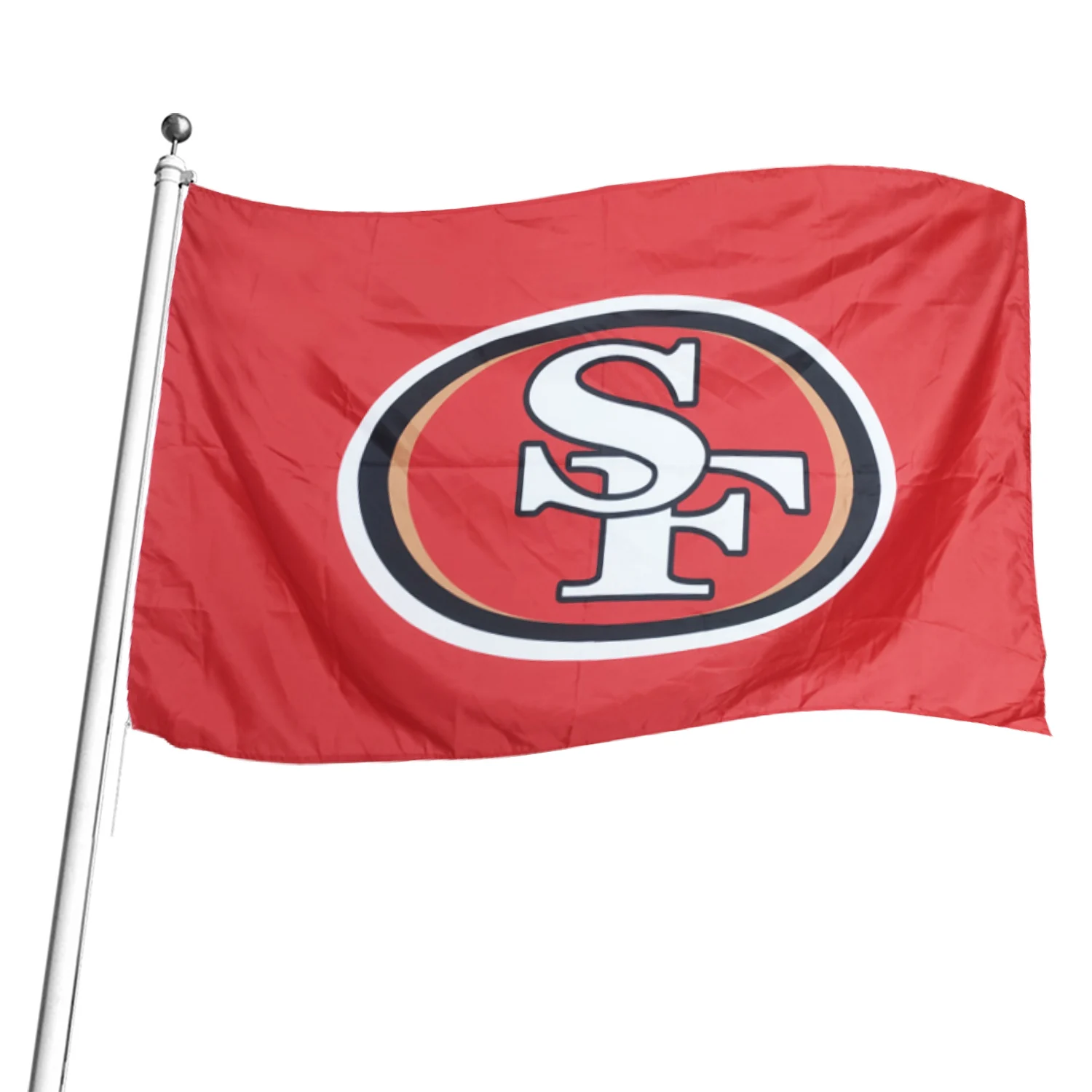 San Francisco 49ers Flag-3x5FT NFL SF 49ers Banner-100% polyester