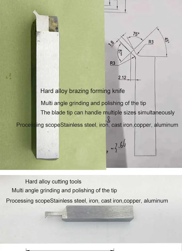 Factory Wholesale Customized Tungsten Carbide Turning Tools CNC Lathe Tools for Metal & Car Cutting Molds & Machines