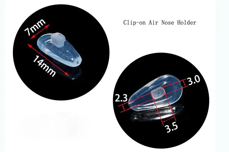 Silicone Eyeglassey Cassette Nose Pad Airbag Type Cassette Nose Pad Air