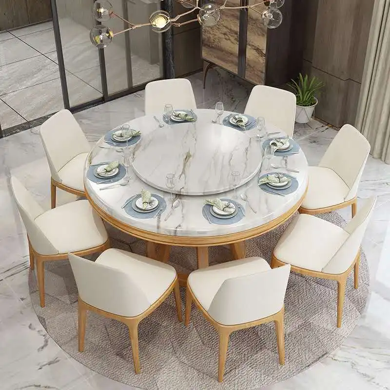 round dining table and chairs 8 seater