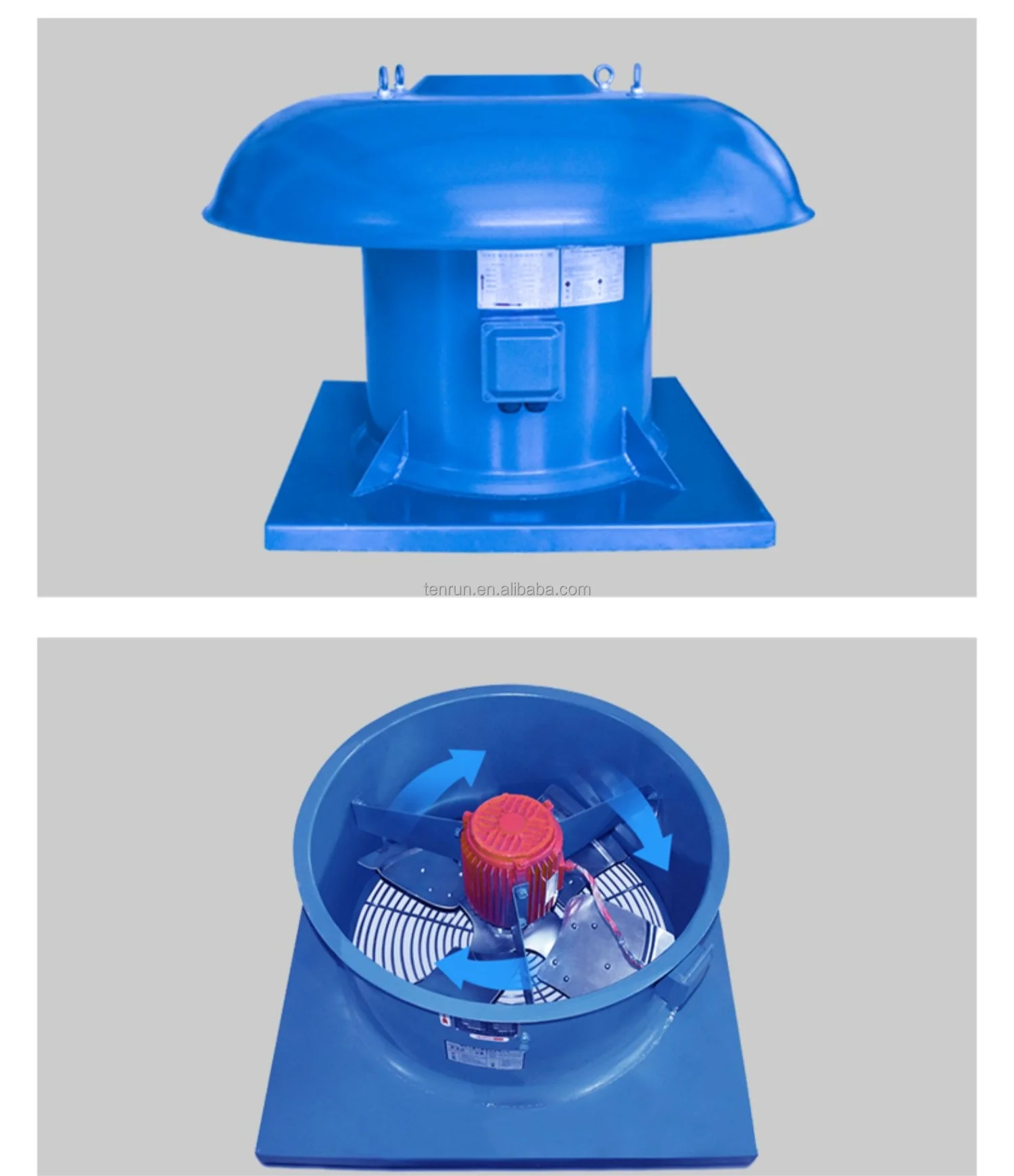 Air Extractor, Axial, Roof - detail 8