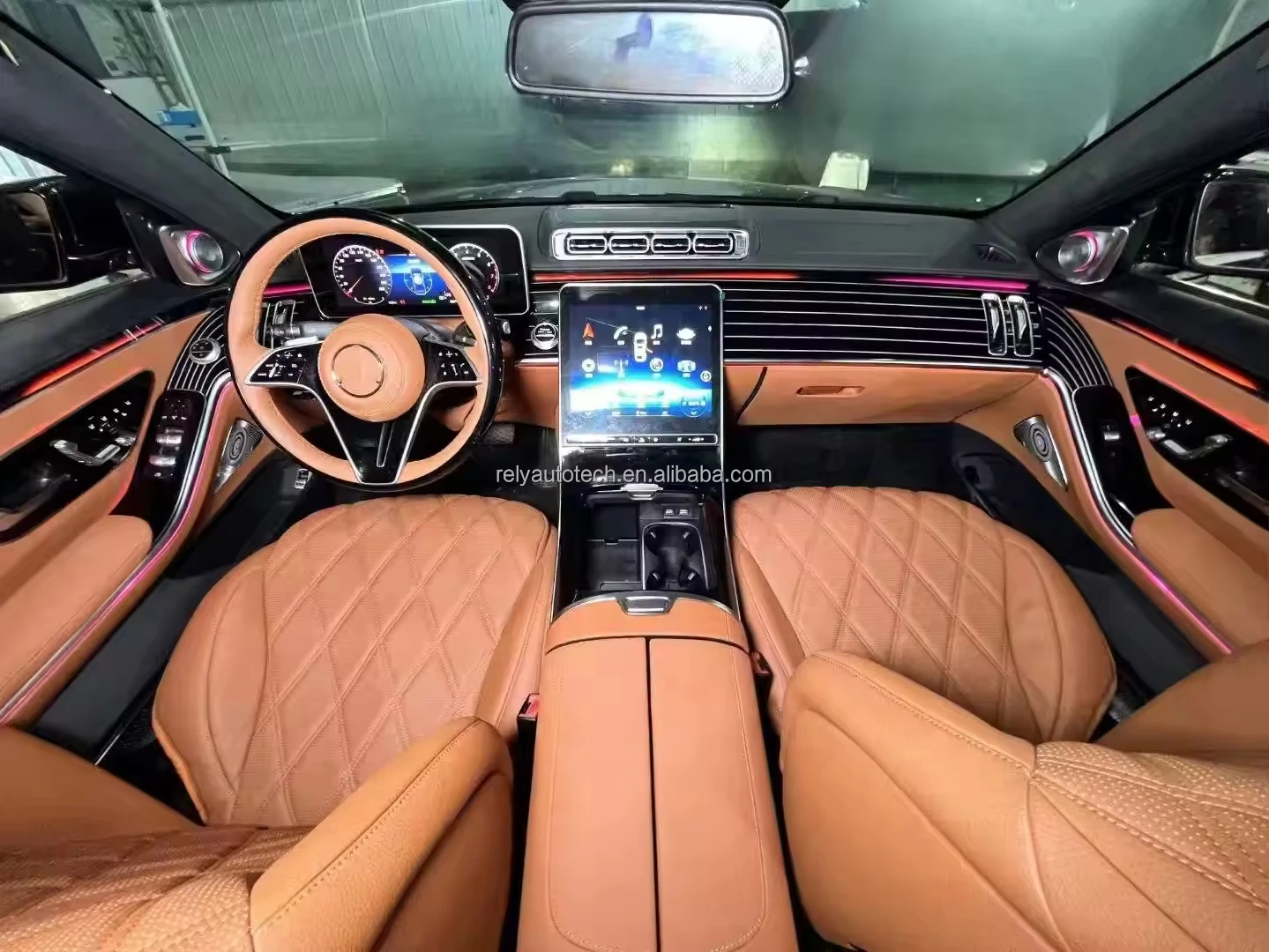 Rely Auto Full Interior Conversion Kit - Upgrade S-Class W221/W222 to W223 Style ...
