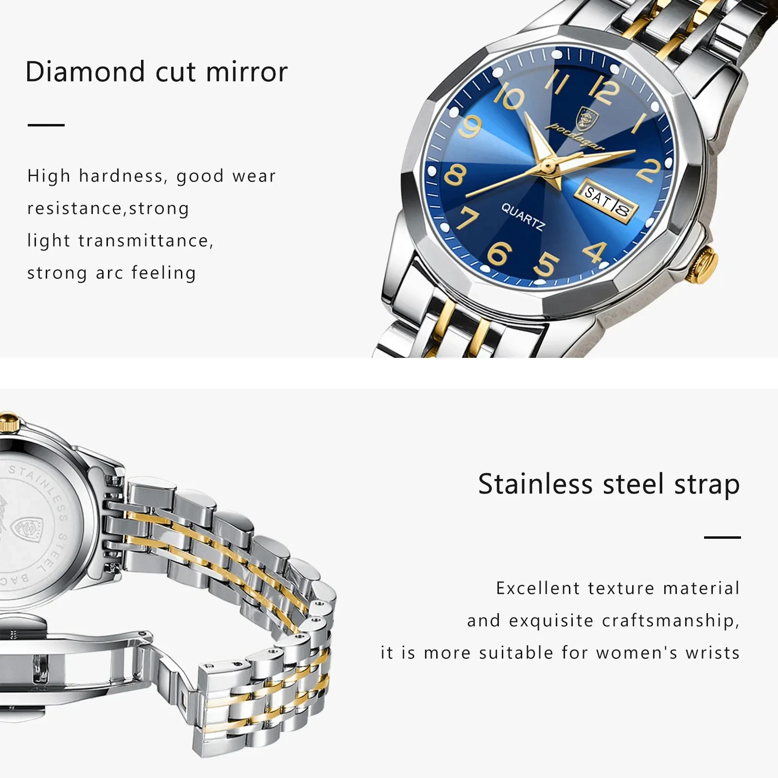 Custom Quartz Watches - Fashion & Waterproof Women
