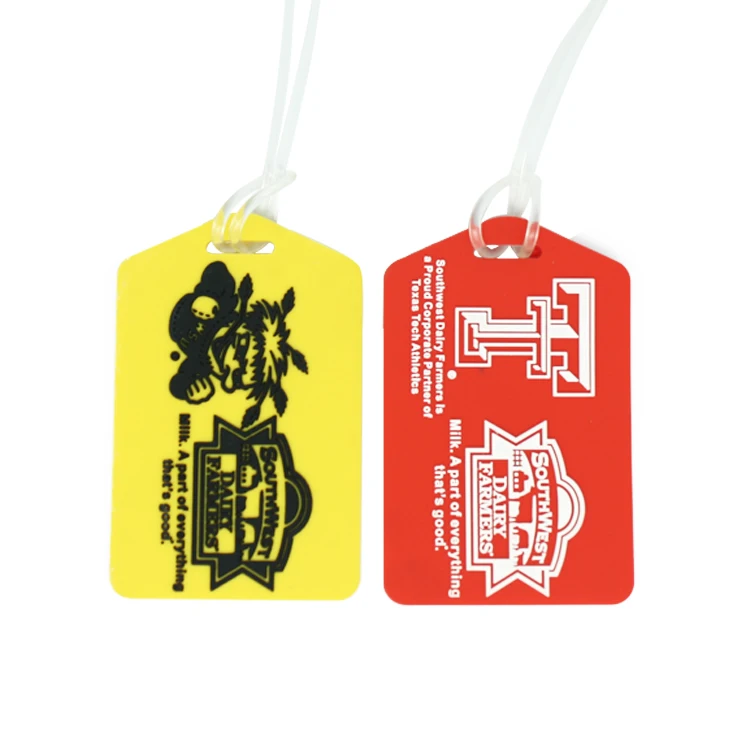 Soft Pvc Luggage Tag 