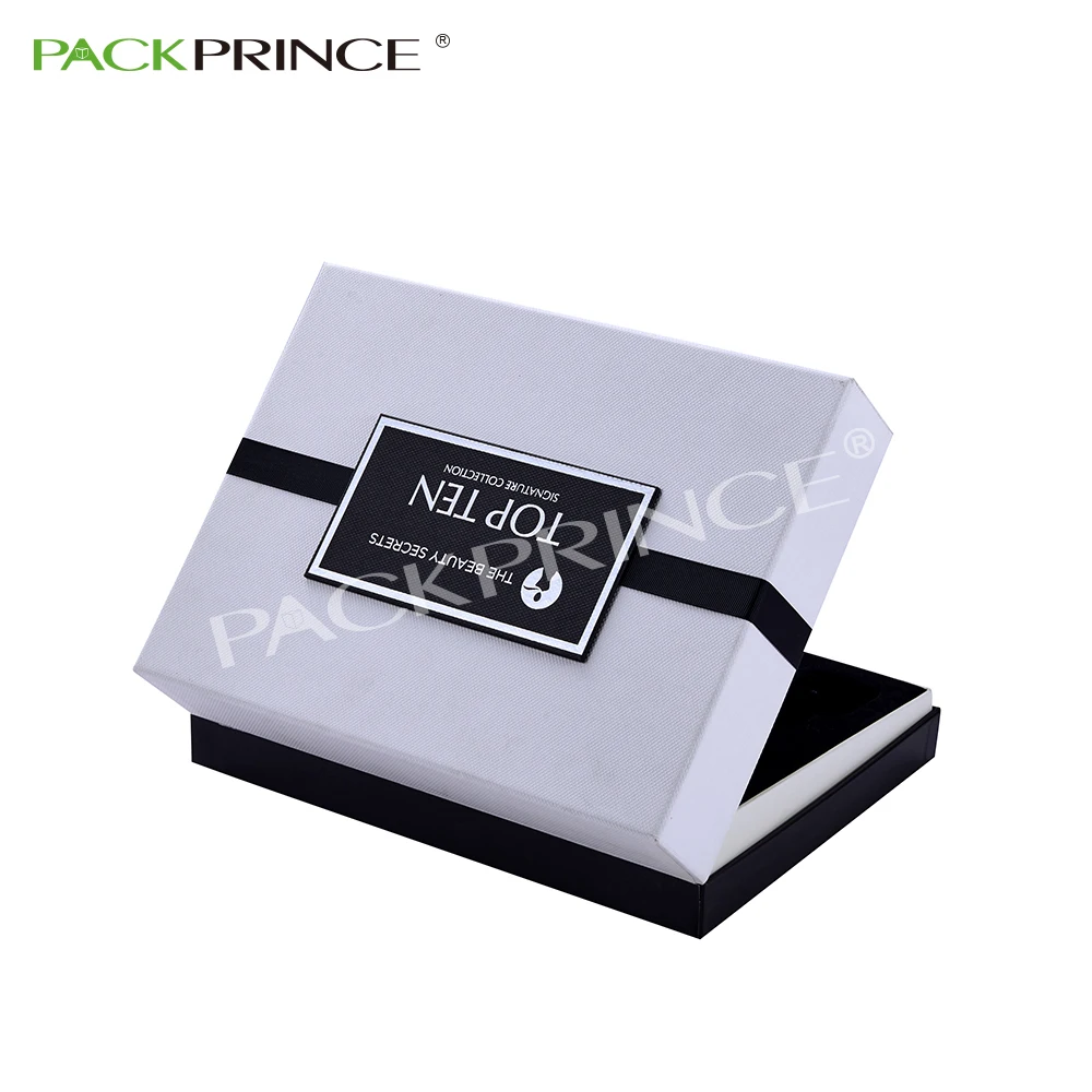 Matte White Printed Stylish Rectangle Magnet Wrapped Paper Rigid Empty Luxury Perfume Box Foil Stamping Branding
