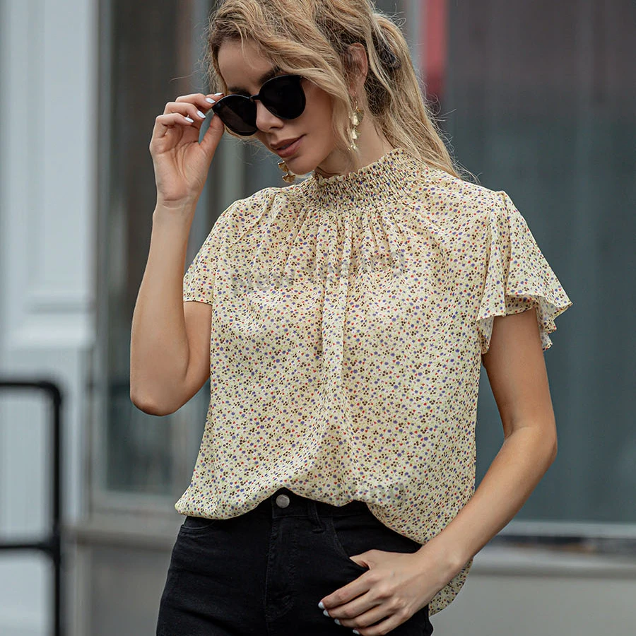smocked blouses ladies