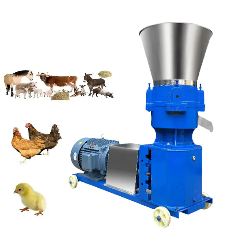 Farm suitable animal pet feed machine chicken fish pellet making machine