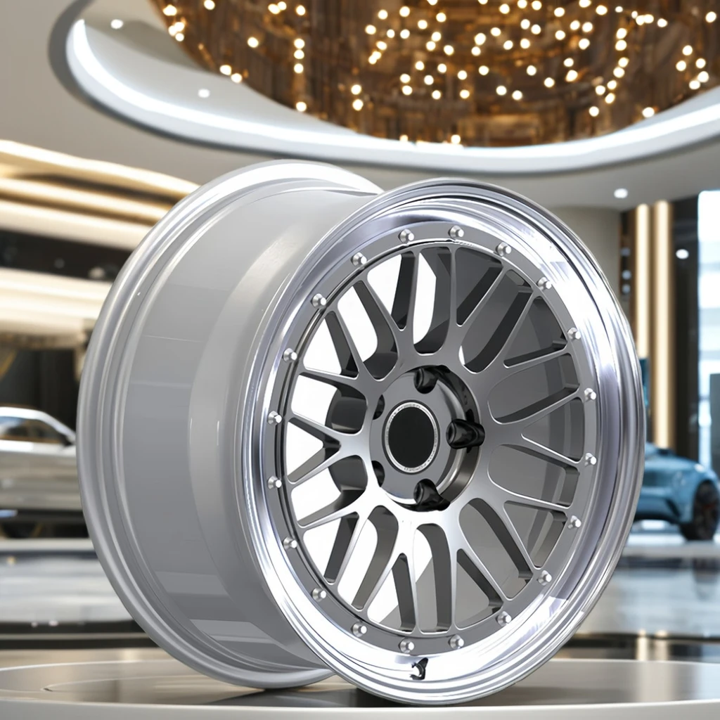 XINLAI Hot Sale 2 Piece Forged Brushed Polished 5x120 5x112 5x114.3 18 19 20 21 22 Inch Wheel for Racing Car Wheel - Image 5