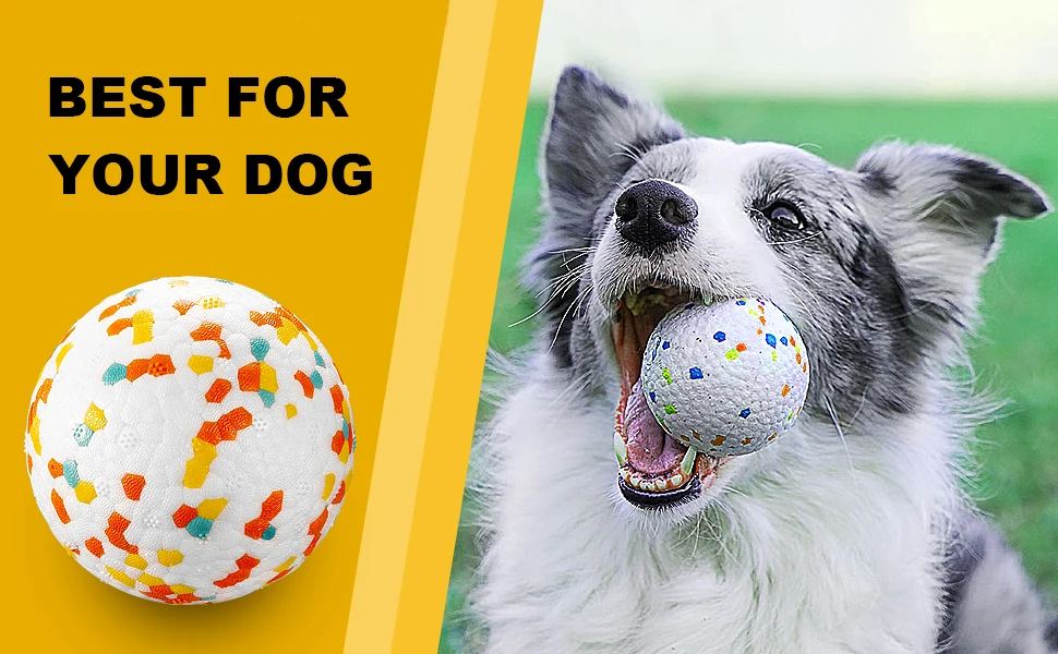 Best Selling Indestructible Durable High Elasticity Etpu Dog Ball