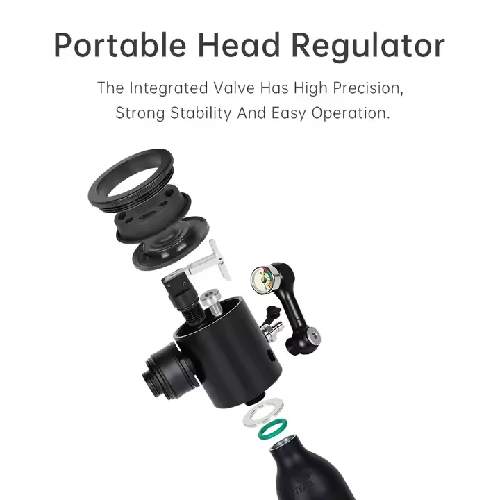 RS DIDEEP X3000PLUS Refillable 0.5L Mini Scuba Lung Breathing Air Tank With Sub Mask Portable Bag