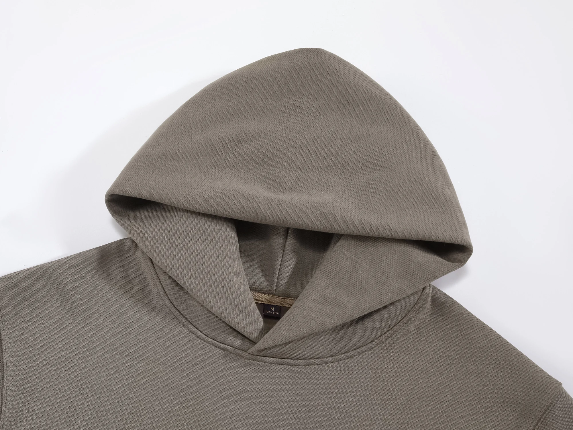 High Quality Blank Hoodie Oversize Pullover Sweatshirt with French Terry Fleece