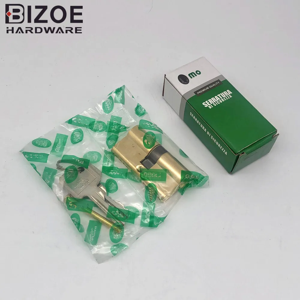 Multi Type Double Open Single Open  European Door Lock Cylinder  Brass Cylinder