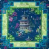 Pagode ancienne bleue