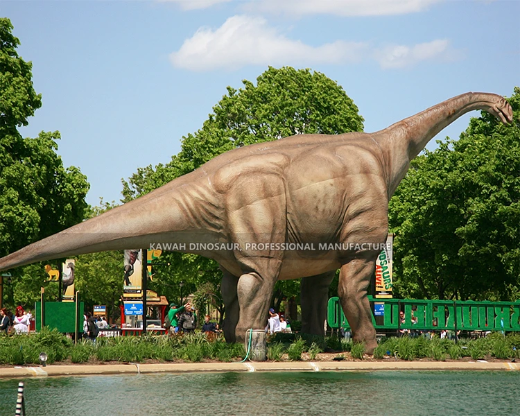 Парк Юрского периода, гигантские динозавры, Ruyangosaurus, аниматронный динозавр, длинный шейный Динозавр для тематического парка