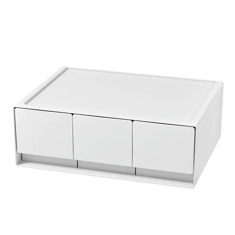 White Sorting Containers Free Combination Sorting Container White Desktop Stationery Organizer ...