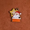 xq189 Papá Noel con chimenea (colgante)