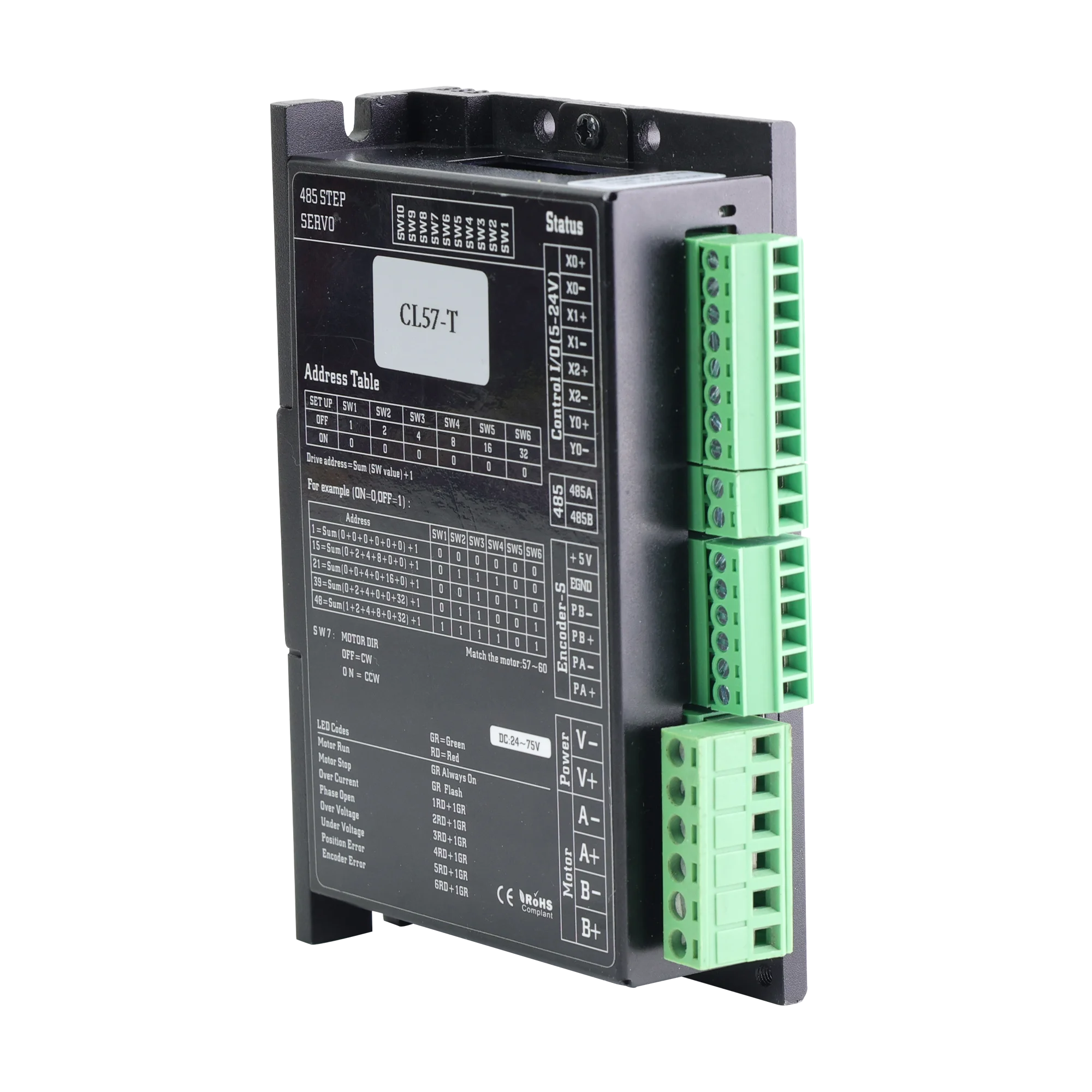 product hanpose cl57 t torque mode rs 485 communication closed loop stepper motor drive controller-5