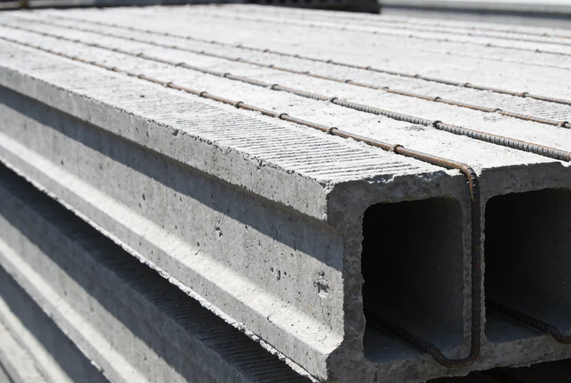 Precast concrete panels - uniform factory-made material