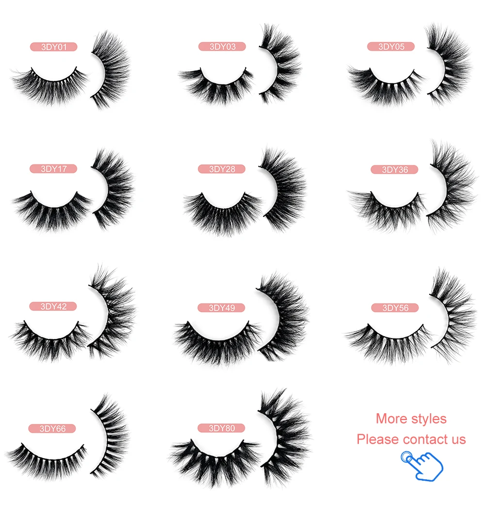 Wholesale Eyelashes Mink Eyelashes Vendor Lashes Private Label