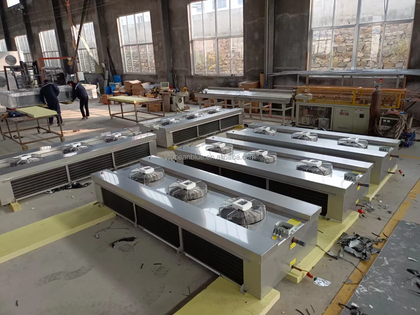 Refrigeration Hot Gas Defrost Industrial Ammonia Evaporator Buy