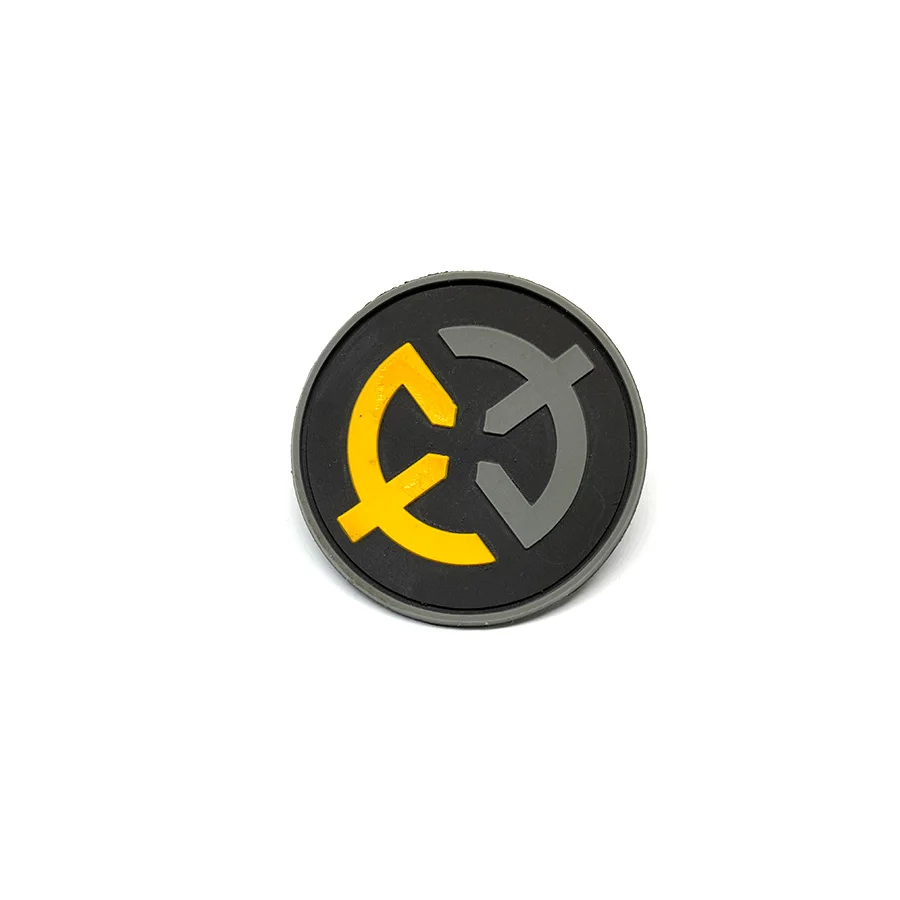 Custom Rubber Badge Patches Sew on PVC Patches Custom Rubber 3D Clear Sew on PVC Patch