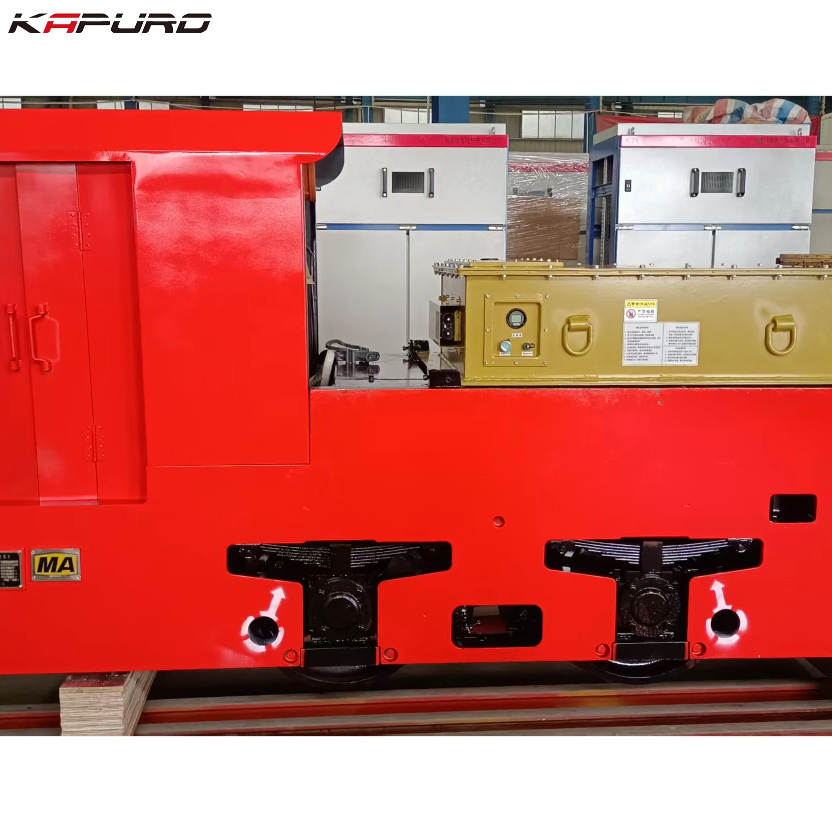 product kapuro tc 5f 5t electric underground lithium battery mining locomotive for tunnel transportation-18