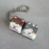 Two-button see-through sole-casual cat 411