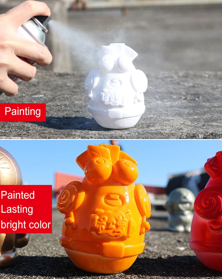 New Formula High Gloss Coating Liquid State UV Resistant Strong Blue Multi-Colors Aerosol Paint