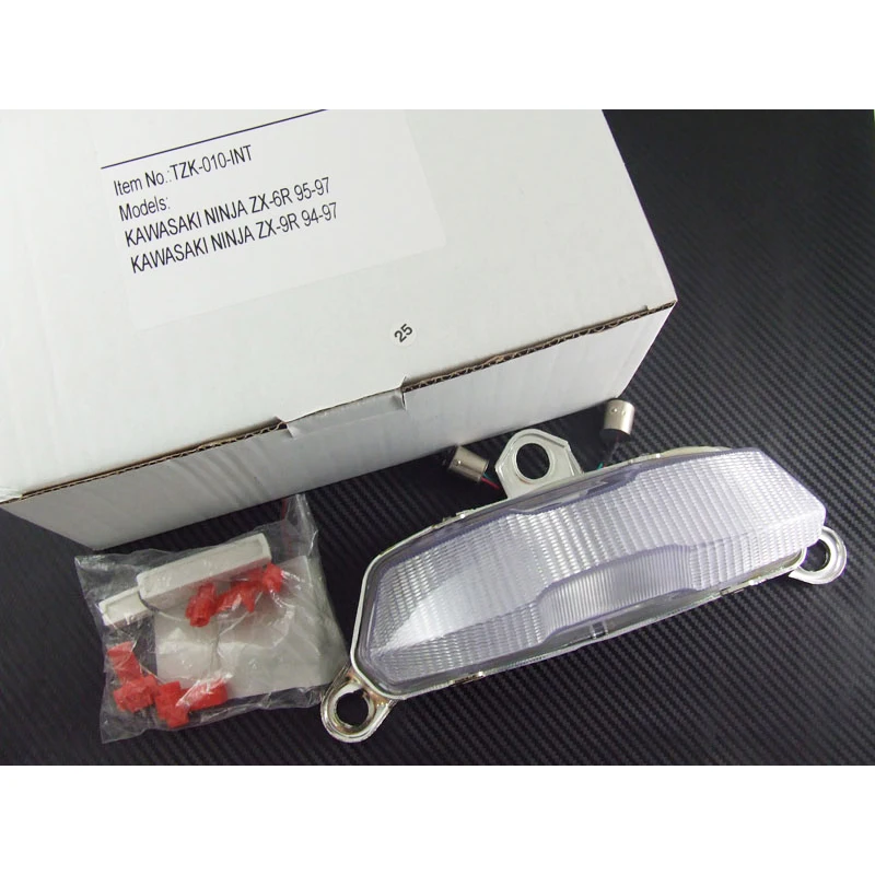 For KAWASAKI NINJA ZX6R ZX9R  1995 1996 1997  Taillight Motorcycle LED Rear Taillight Integrated Turn signal