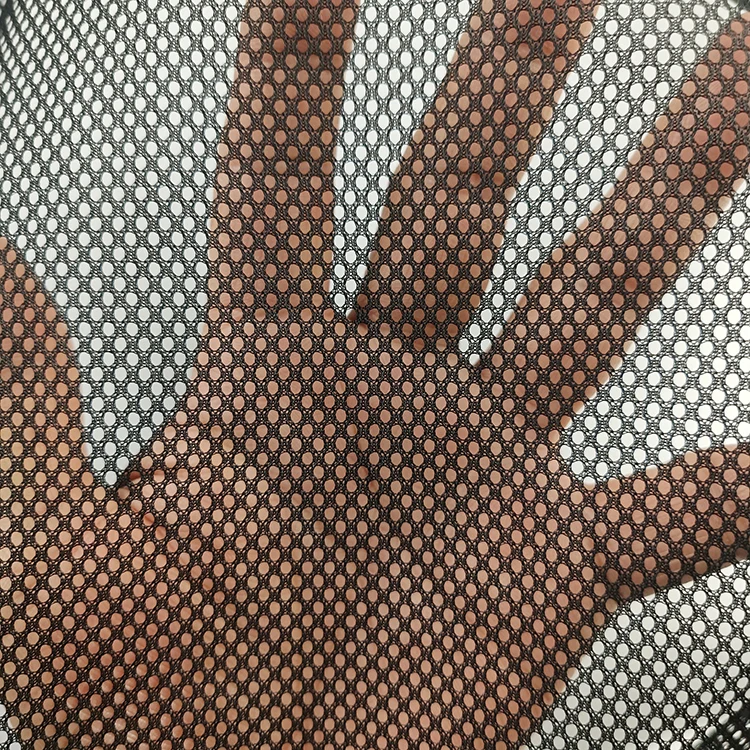 Heavy Duty Cloth Net Black Laundry Bag Mesh Fabric For Washing Machine