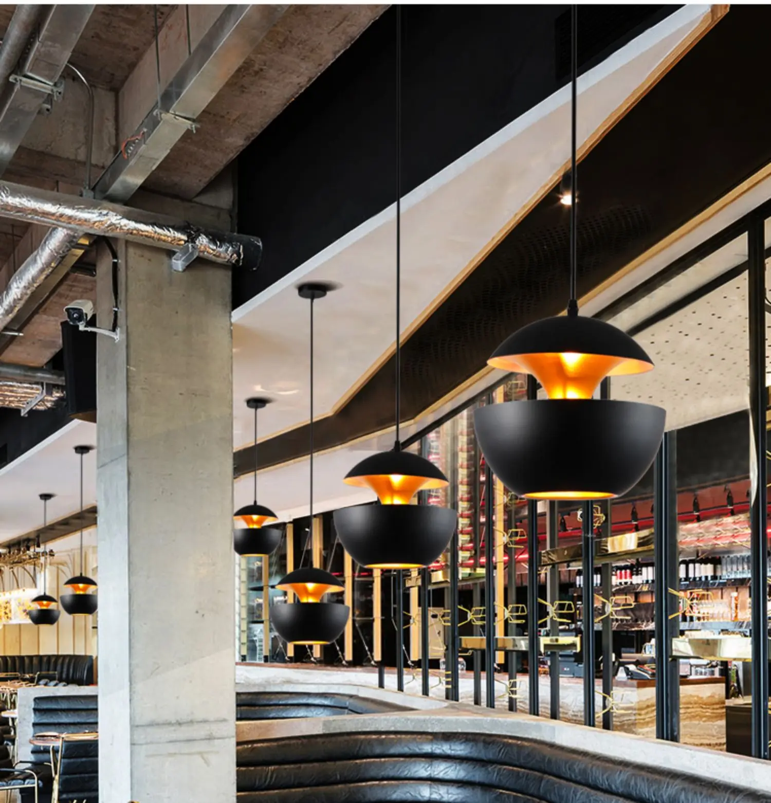 Loft Led Ceiling Quality Lighting Coffee Shop Pendant Lamp Hanging Garden Light Chandelier
