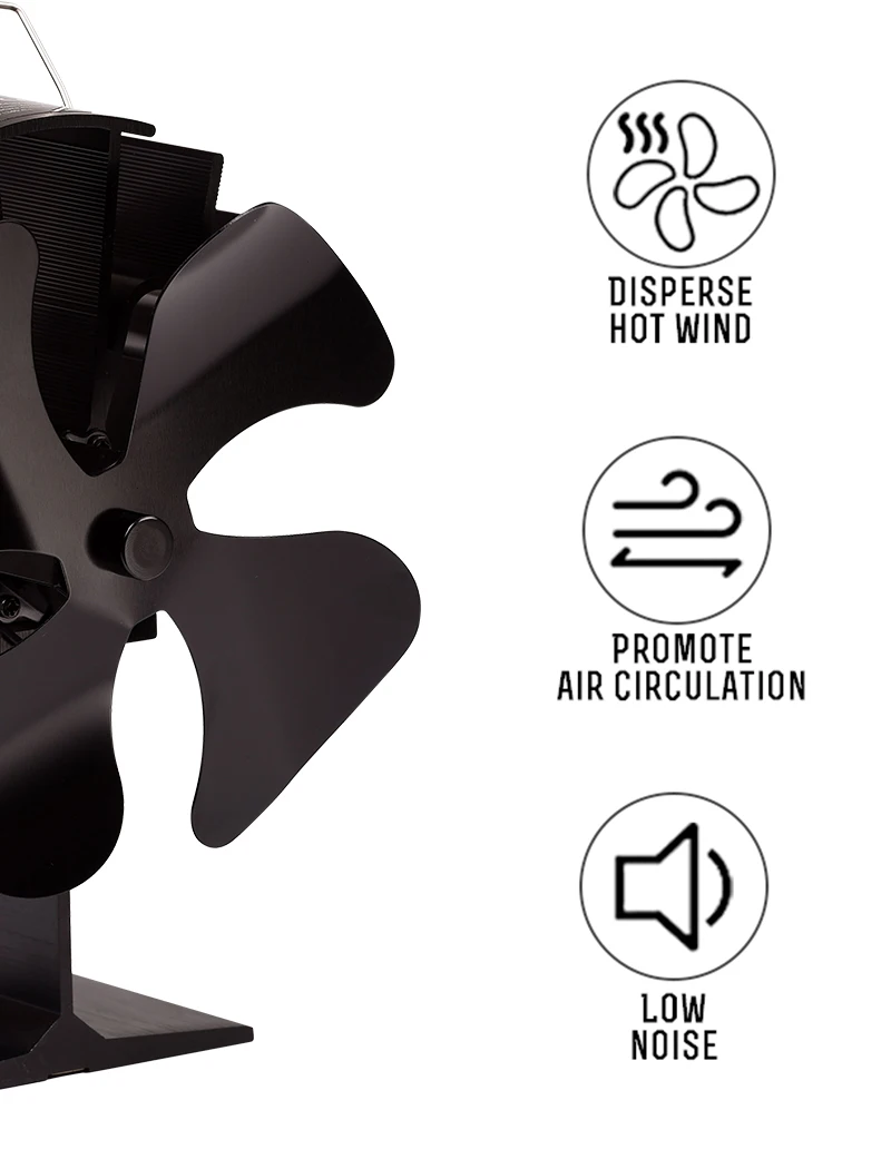 Stove Fan Heat Powered Heat Powered Eco Stove Fan Exhaust Fan Pellet