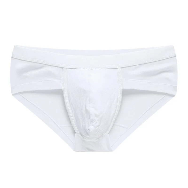 Sexy Men's Low-waist Briefs Oversize Comfortable Sports Underwear Shorts for Custom Logo