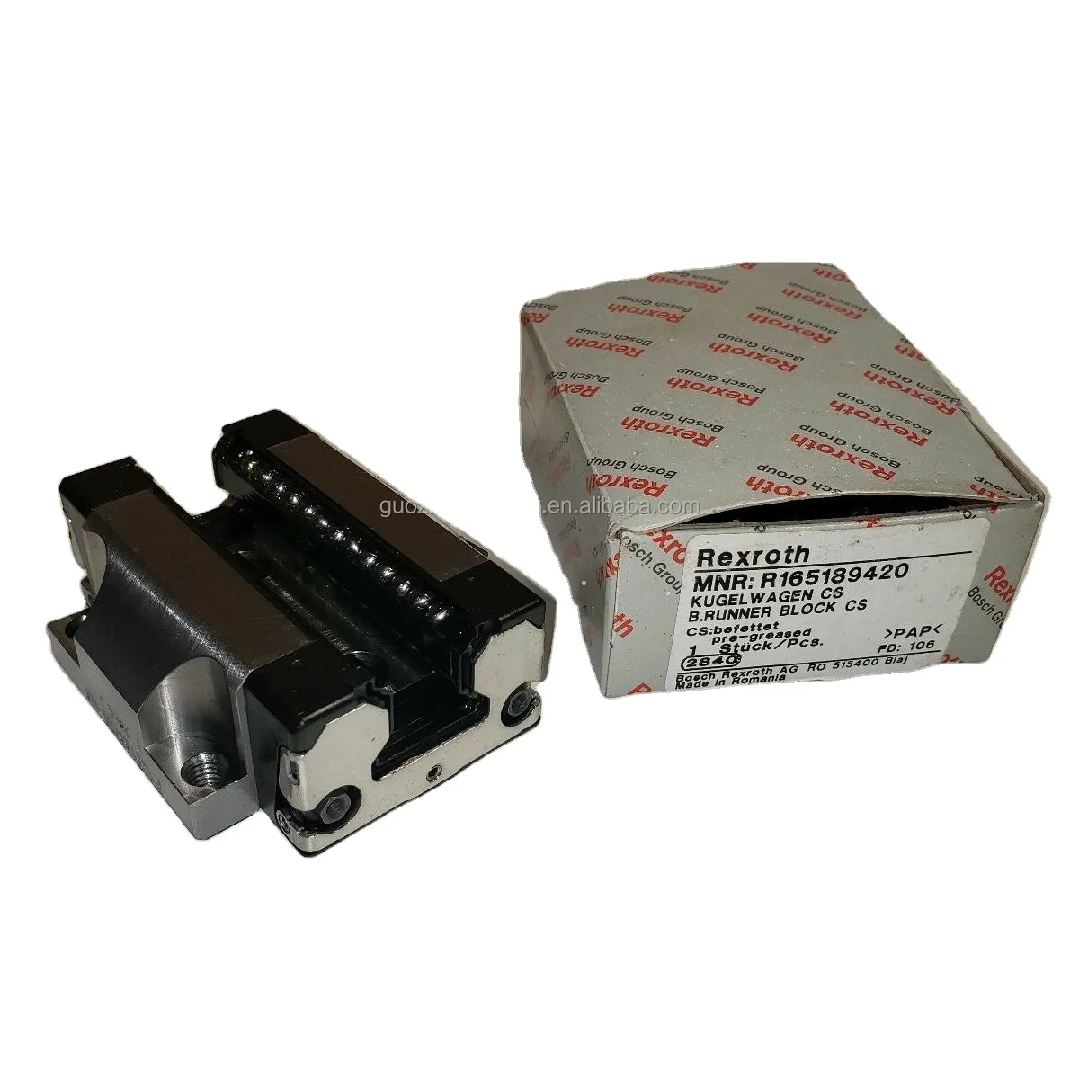 Rexroth Linear Guideway Runner Block R165141210 - High Rexroth Linear Guideway Runner Block R165141210 - High