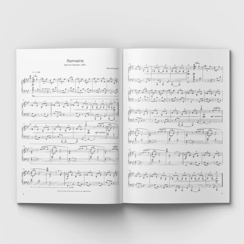 Customized Offset Printing Reusable School Children Kids Piano Music Book Printing for Kids