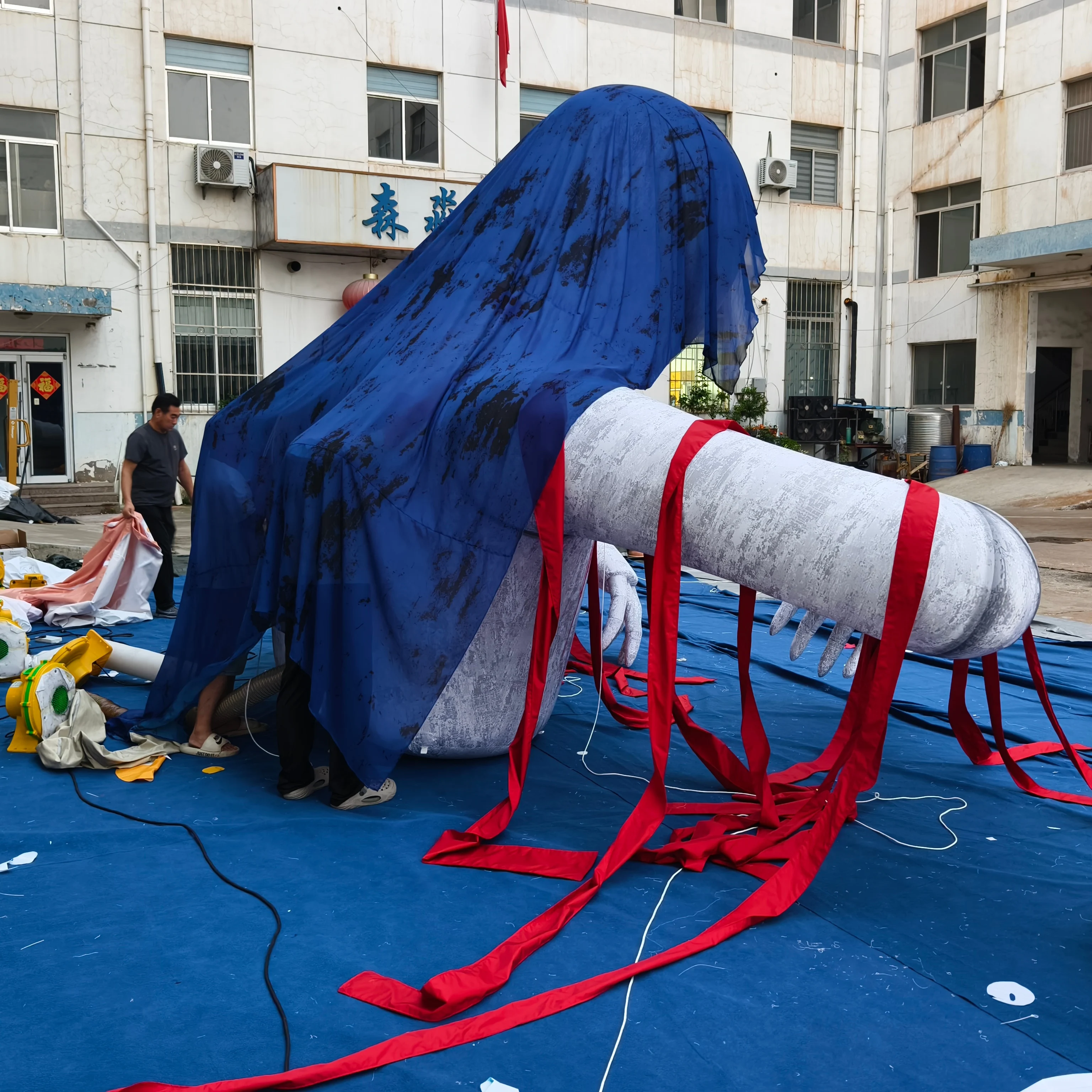 Professional Large Inflatable Horror Ghost Prop, Premium Advertising Inflatable for Commercial Exhibition & Promotion