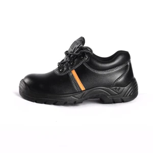 Wholesale Cow Leather Low Cut Safety Shoes Men's Anti Smash Puncture Proof Security Shoes Hard-wearing Lace-up Work Footwear