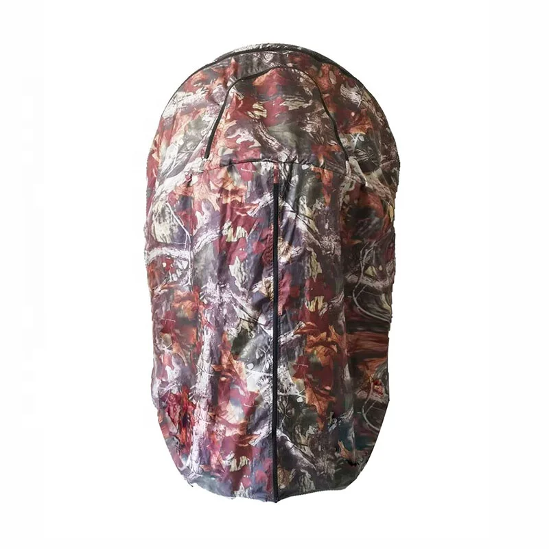 Camo Pop up One Person Easy Build-Up and Carry Hunting Blind Shelter Chair Tent House Camo Hunt Blind