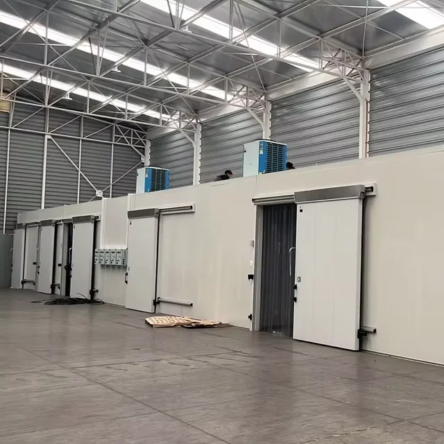 Walk in Cold Storage Room Refrigeration Equipment For fresh potato, vegetables mushroom growing equipment