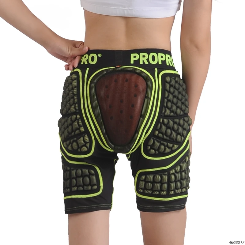 Short De Protection Rembourré – 5 Coussinets EVA, Pour Hanches Et Fesses, Sport Enfant Et Ado (5-12 Ans)