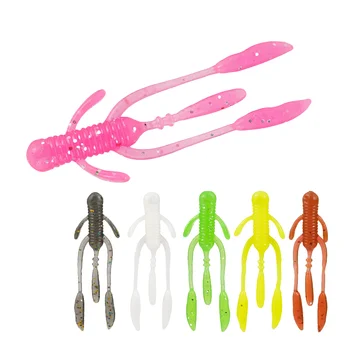Floating Ned Rig Soft Bait, Soft Worm Bionic Lure, Mini Lead Head Hook for Black Pit, Freshwater Fishing for Bass &Mandarin Fish – Soft Lure – view 2