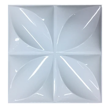 3D PVC Plastic Wall Art Decor Mold for Peel & Stick 3D Tile Panels