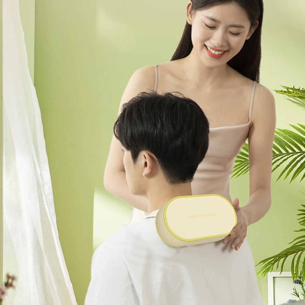 HEZHENG Body Fatigue Relief Vibrator Neck Waist Leg Percussion Massage Device Back Shoulder Massage Hammer Slimming Massager