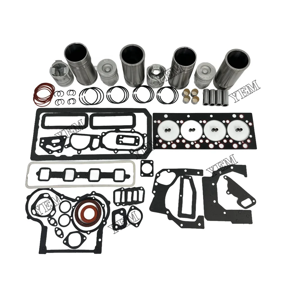 YD4102 Cylinder Liner Kit With Gasket Set for Yangdong Construction Machinery Cylinder Liner Kit With Gasket Set