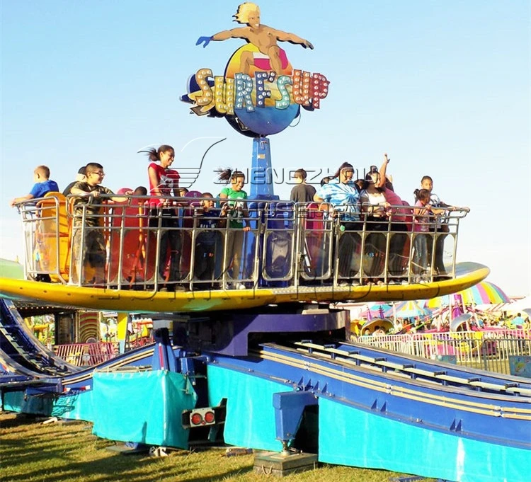 Outdoor playground fairground attractions earn money kids flying car thrill rides